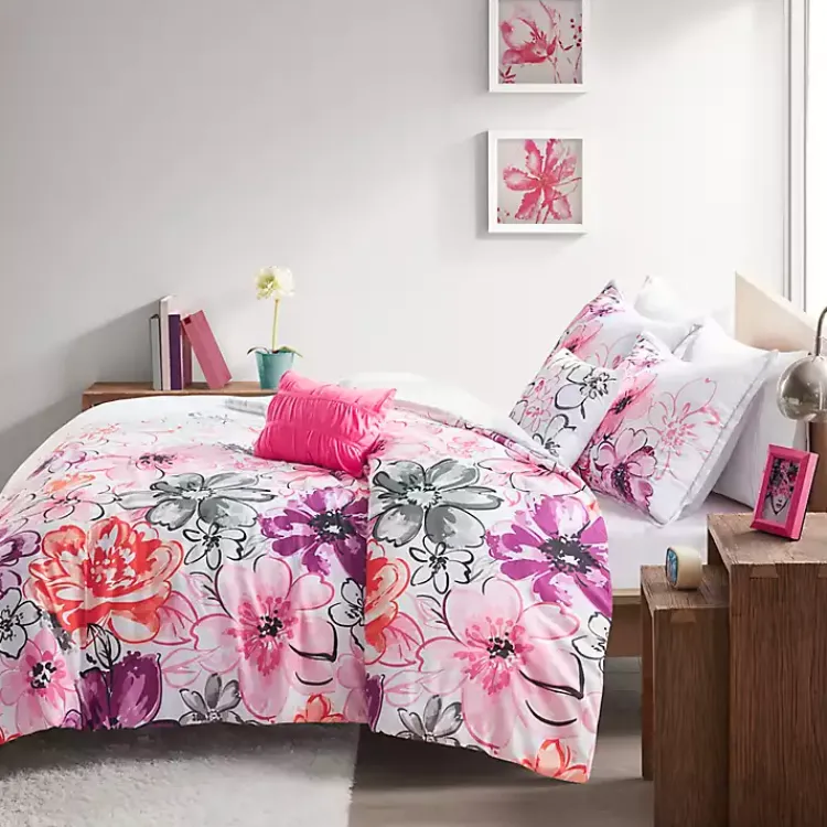Kirklands Home Ashley Floral California King 5-pc. Comforter Set Online