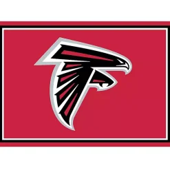 Kirklands Home Atlanta Falcons Area Rug, 3x4 Red Discount