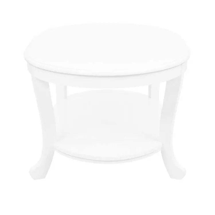 Kirklands Home Aubert Wood Coffee Table White Online