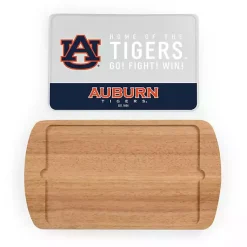 Kirklands Home Auburn Tigers Wood and Glass Serving Board Hot