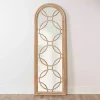 Kirklands Home Aurora Natural Overlay Leaner Mirror