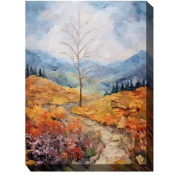 Kirklands Home Autumn Ascension Outdoor Canvas Art Print New