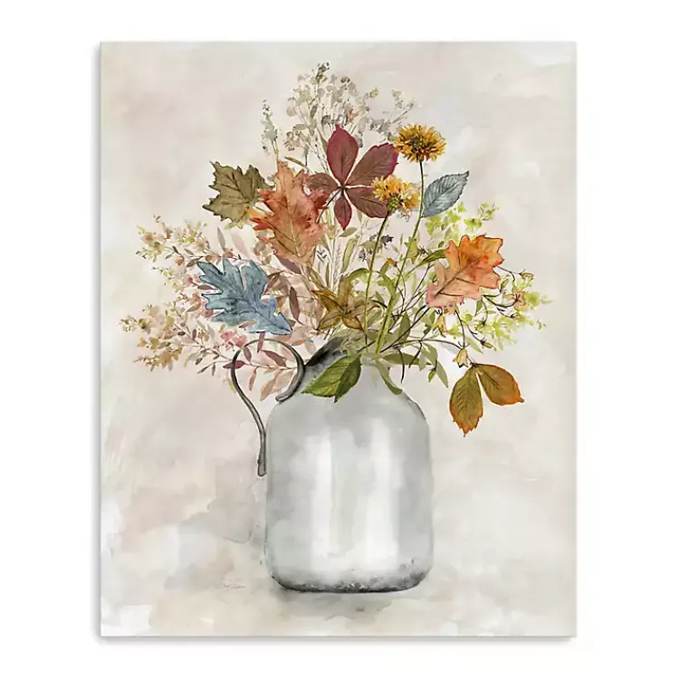 Fall>Kirklands Home Autumn Bouquet Canvas Art Print, 16x20 in. Multi