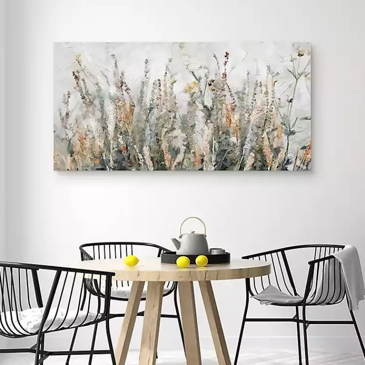 Kirklands Home Autumn Breeze Canvas Art Print, 48x24 in. Gray