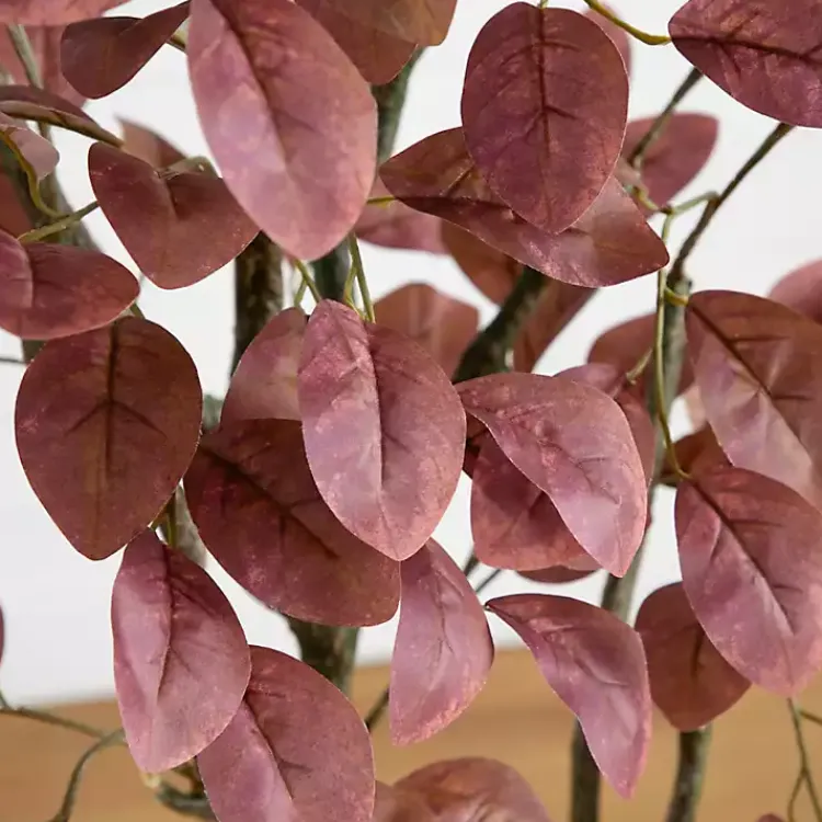 Trees & Topiaries>Kirklands Home Autumn Dogwood Tree in Decorative Planter, 6 ft.