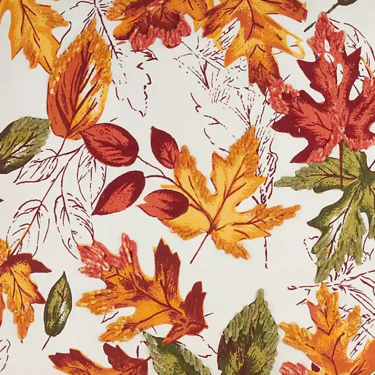 Kirklands Home Autumn Foliage Outline Harvest Table Runner Online