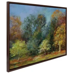 Kirklands Home Autumn Forest Day Framed Canvas Art Print Multi Sale