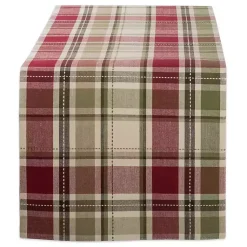 Kirklands Home Autumn Harvest Plaid Table Runner Online