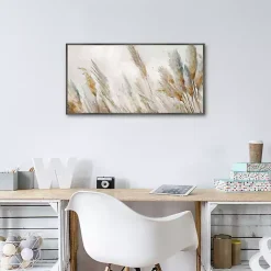 Kirklands Home Autumn Reeds Framed Canvas Art Print