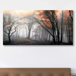Kirklands Home Autumn Woods Giclee Canvas Art Print
