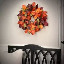 Fall>Kirklands Home Autumnal Salal Leaves Harvest Wreath
