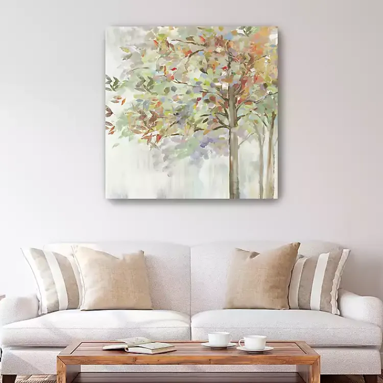 Kirklands Home Autumns Leaves Canvas Art Print