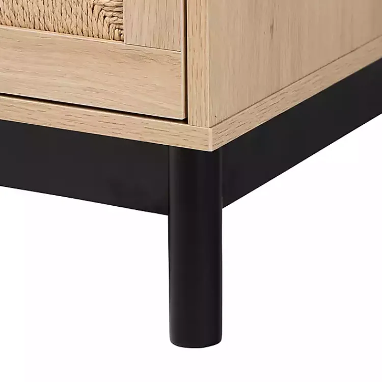 Kirklands Home Ava Light 3-Drawer Cabinet Brown Clearance