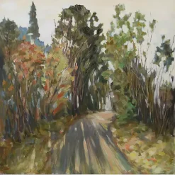 Kirklands Home Back Road Canvas Art Print Green Best