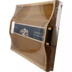 Kirklands Home Bamboo Folding Tray Tan Online