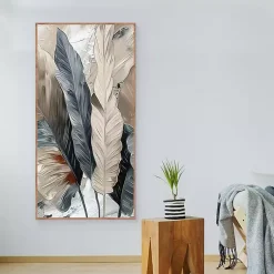 Kirklands Home Banana Leaves Framed Canvas Art Print Multi Outlet