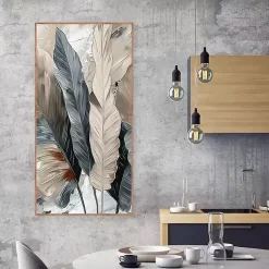 Kirklands Home Banana Leaves Framed Canvas Art Print Multi Outlet