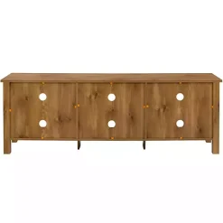 Kirklands Home Barnwood TV Stand, 70 in. Brown Clearance