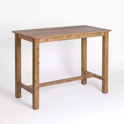 Kirklands Home Barnwood Wire Brush Sonoma Counter Height Table Brown Best