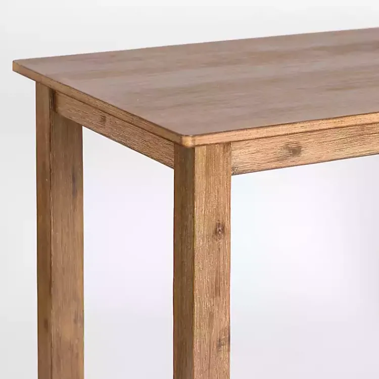 Kirklands Home Barnwood Wire Brush Sonoma Counter Height Table Brown Best