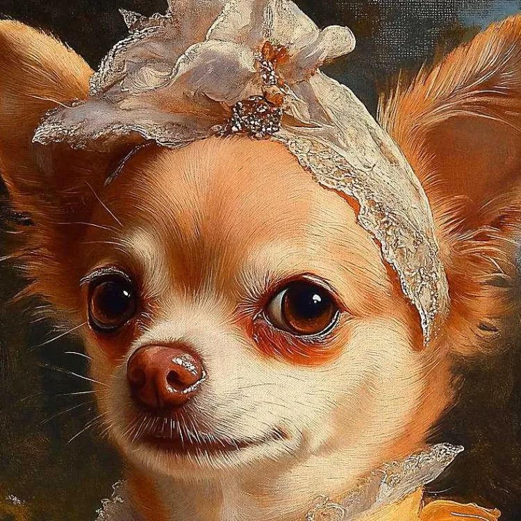 Kirklands Home Baroness Bonita Barkington Framed Art Print Multi Discount