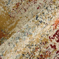Kirklands Home Bastia Ivory Orange Accent Rug, 2x3 Multi Sale
