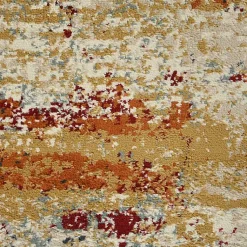 Kirklands Home Bastia Ivory Orange Accent Rug, 2x3 Multi Sale