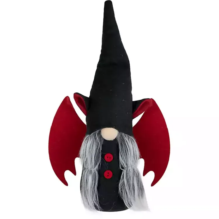 Halloween>Kirklands Home Bat Girl Gnome Halloween Decoration