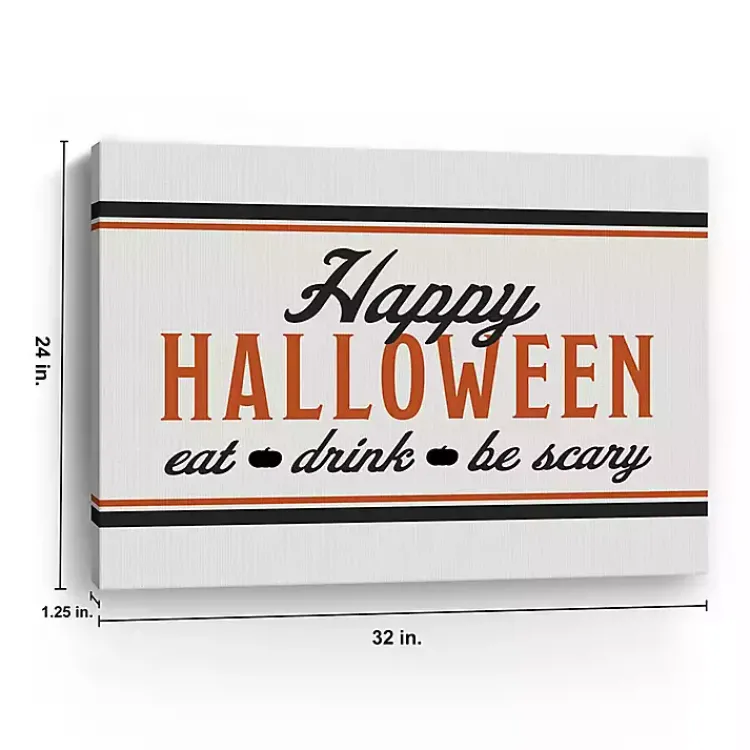 Halloween>Kirklands Home Be Scary Halloween Canvas Art Print, 24x32