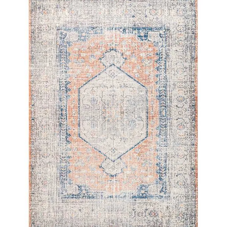 Kirklands Home Bea Distressed Vintage Washable Area Rug, 8x10 Online