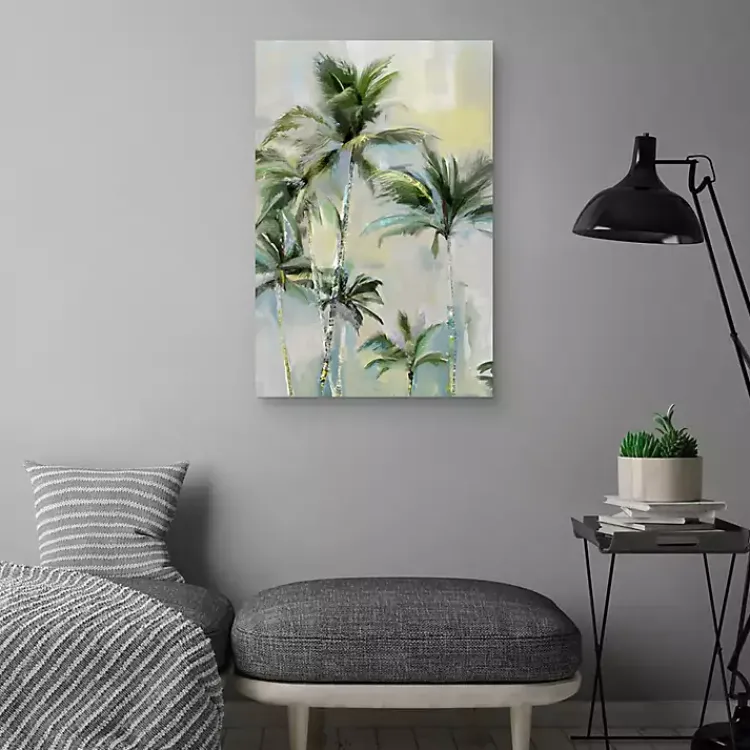 Kirklands Home Beach Breeze Canvas Art Print, 24x36 in. Green Discount