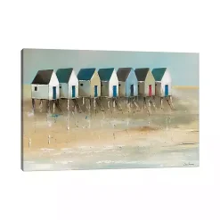 Kirklands Home Beach Cabins Canvas Art Print Multi Best