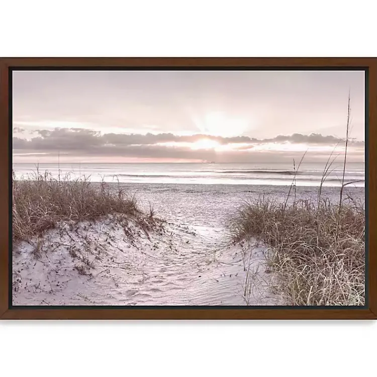 Kirklands Home Beach Morning Blessing Framed Canvas Art Print Online