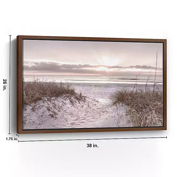 Kirklands Home Beach Morning Blessing Framed Canvas Art Print Online