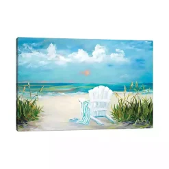 Kirklands Home Beach Relaxation Canvas Art Print Multi Hot