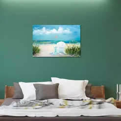 Kirklands Home Beach Relaxation Canvas Art Print Multi Hot