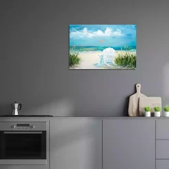 Kirklands Home Beach Relaxation Canvas Art Print Multi Hot