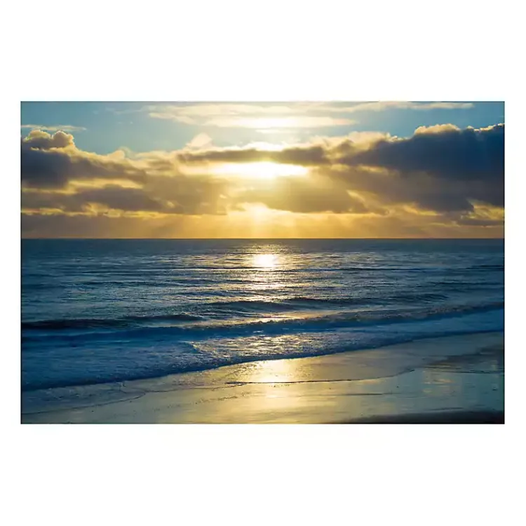 Kirklands Home Beach Sunset Surfers Canvas Art Print Outlet