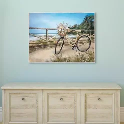 Kirklands Home Beachside Ride Framed Canvas Art Print Best