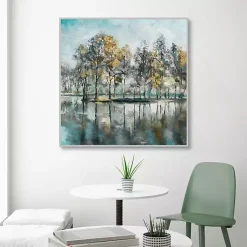 Kirklands Home Beckoning Tree Grove Framed Canvas Art