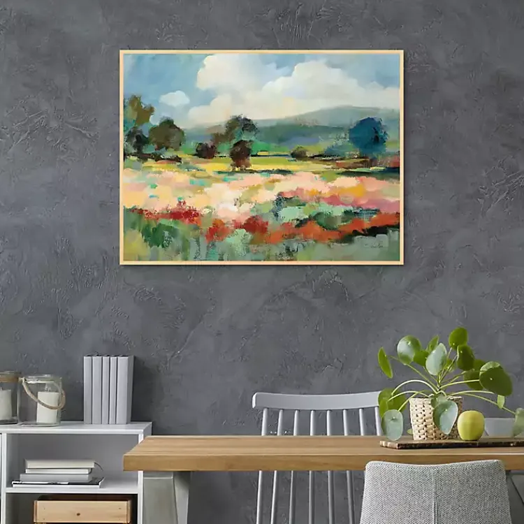 Kirklands Home Before the Summer Rain Framed Canvas Art Print Clearance