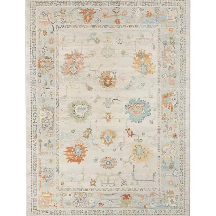 Kirklands Home Beige Bohemian Area Rug, 5x8 Tan Online
