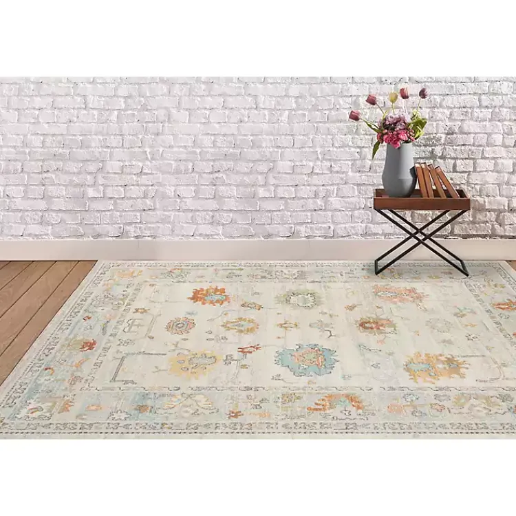 Kirklands Home Beige Bohemian Area Rug, 5x8 Tan Online