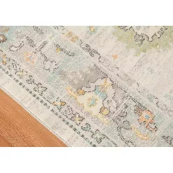 Kirklands Home Beige Bohemian Area Rug, 7x9 Tan Clearance