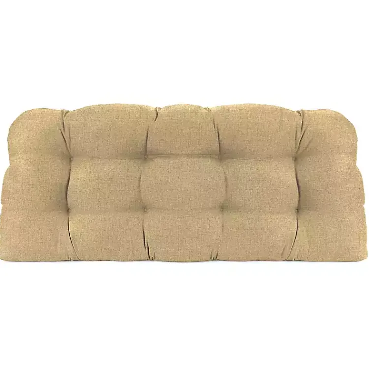 Kirklands Home Beige French Edge 3-pc. Outdoor Wicker Cushion Set Tan Sale