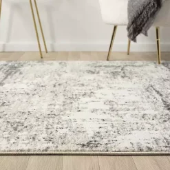 Kirklands Home Beige Gray Indoor Area Rug, 7x9 Sale