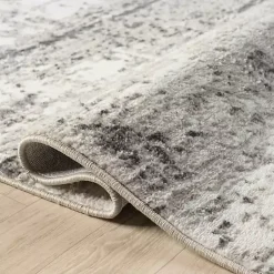 Kirklands Home Beige Gray Indoor Area Rug, 7x9 Sale