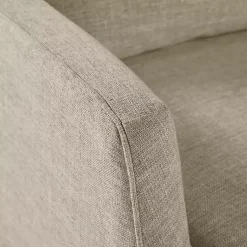 Kirklands Home Beige Skirted Swivel Martha Stewart Accent Chair Tan Sale