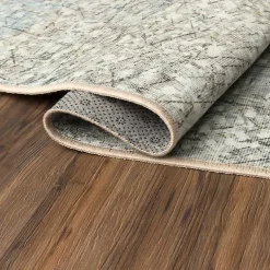 Kirklands Home Beige Sotho Washable Runner, 2x7 Tan Sale