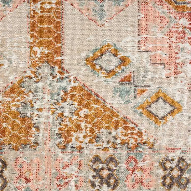 Kirklands Home Beige Southwestern Mosaic Outdoor Area Rug, 5x7 Sale